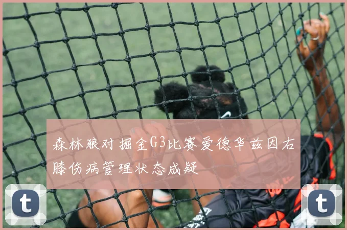 森林狼对掘金G3比赛爱德华兹因右膝伤病管理状态成疑